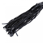 Флоггер - "Luxury Fetish" (черная рукоять)