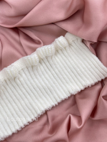 Подвяз вазяный белый с воланами 0,6-0,65 м, ширина 8,2 см