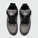 Кроссовки Nike Air Jordan 4 Grey / Black Ftwr. New