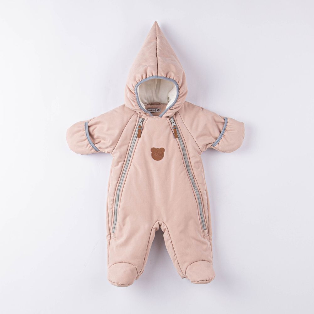 Комбинезон демисезонный с закрытой ножкой "Пралине" 0+