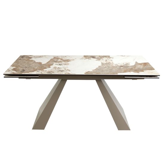 Раздвижной обеденный стол 1124/MC21087DT из мраморной керамики Испания 