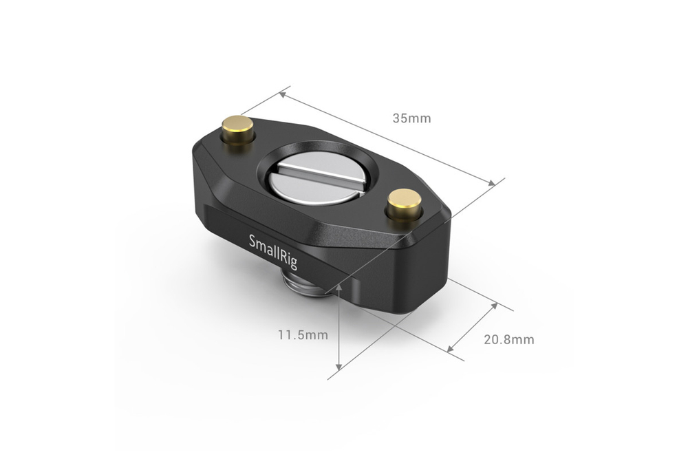Адаптер для дополнительного оборудования SmallRig BUN2501B NATO Rail with ARRI Locating Screw 35mm