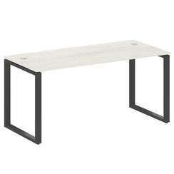 Metal System Стол письменный на О-образном м/к БО.СП-4 Дуб Наварра/Металл Антрацит 1600*720*750