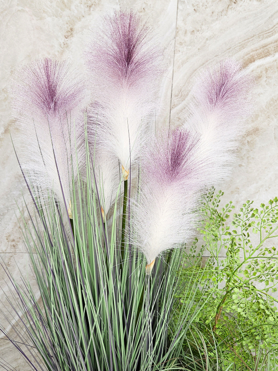 Набор растений 110см в коричневом кашпо