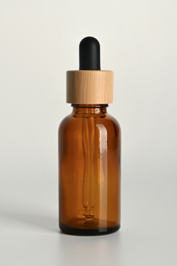 Пипетка 18/410 с крышкой из бамбука черная