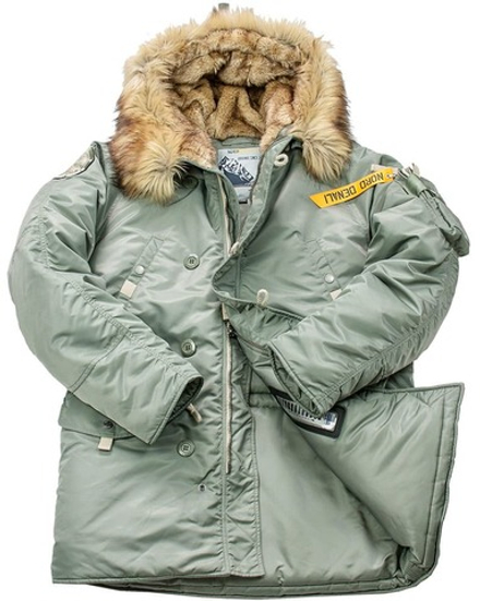 Куртка мужская зимняя Denali Husky Military (с.зеленая - supporo)