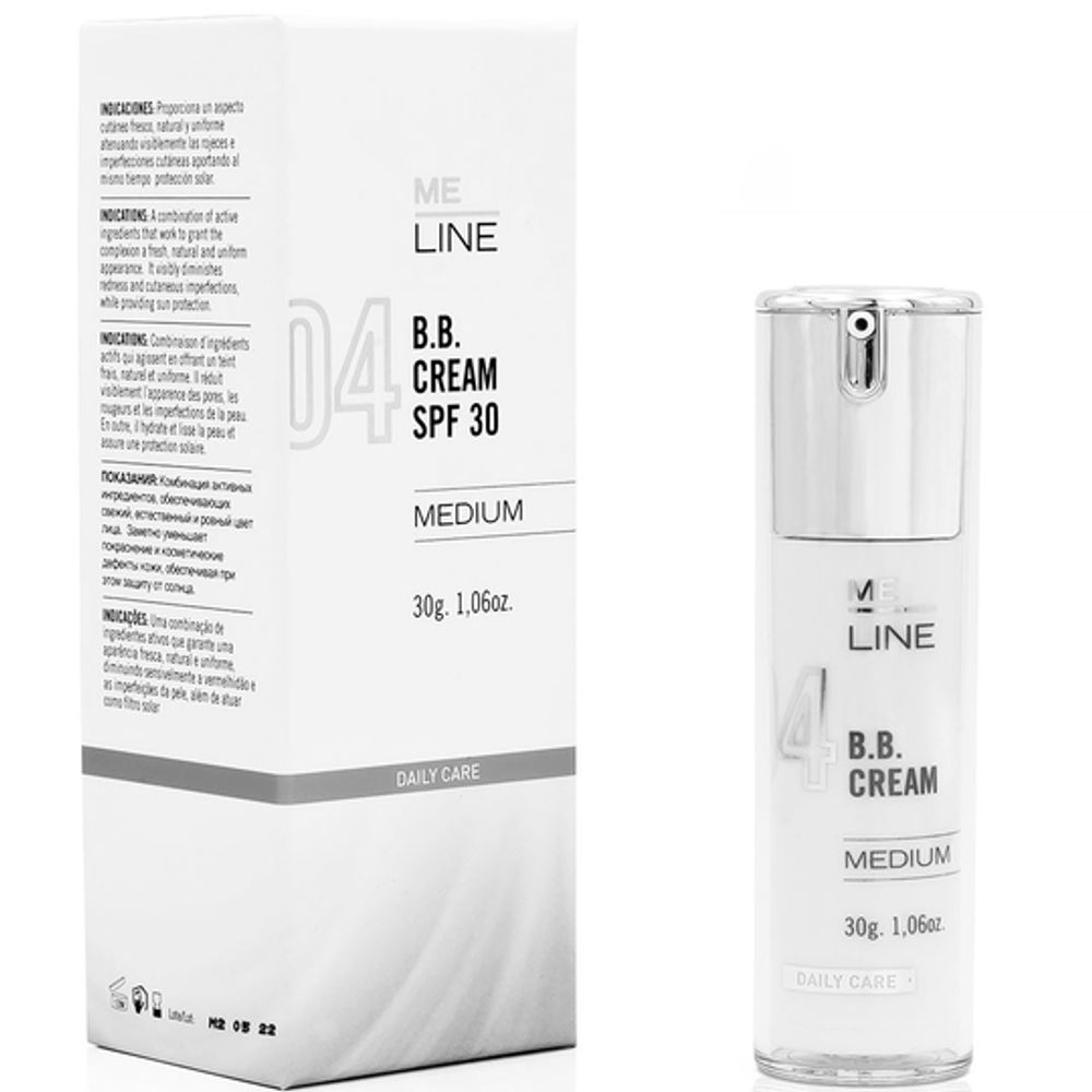 ME LINE. 04. B.B. CREAM SPF 30 MEDIUM