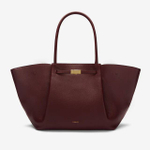 Сумка DeMellier The New York Burgundy Small Grain