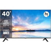 Телевизор Hi HT-40F01FB, 100см без Смарт ТВ, Full HD, LED, 10Вт, USB, DVB-T/T2/C/S/S2, черный