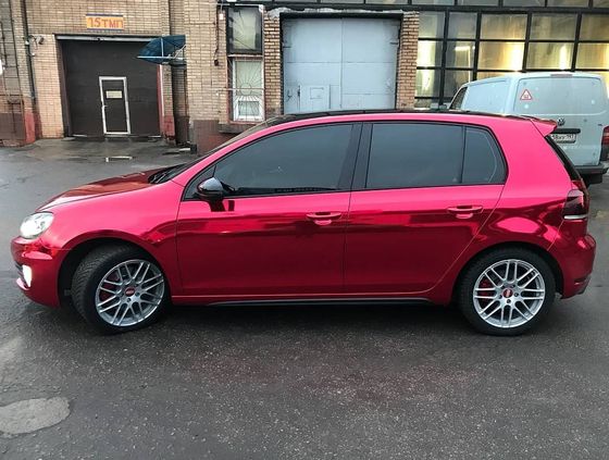 Пленка для авто «Хром — Красный» (Carbins)