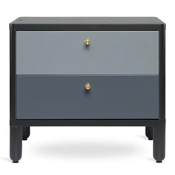 Тумба прикроватная saga, hordur, 55х40х50 см, черная