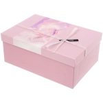 Коробка подарочная «Навсегда» 23*16*9,8 см, Розовый
