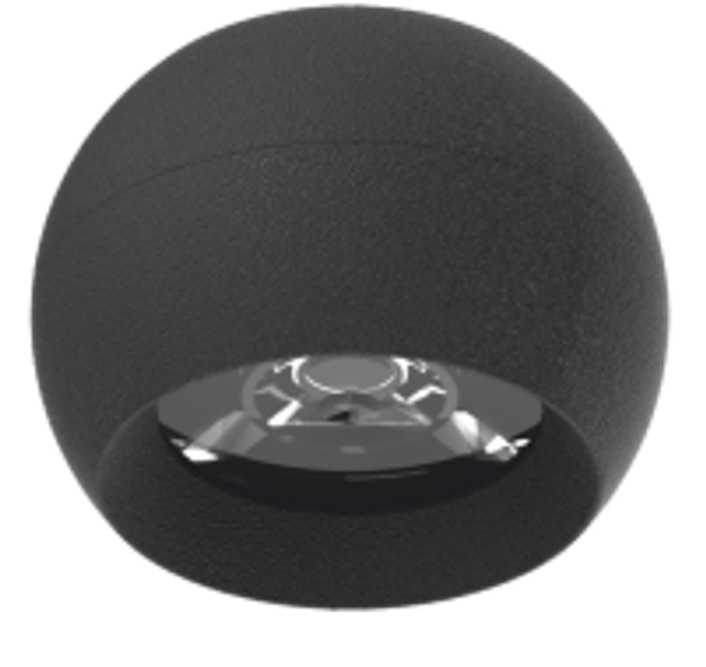 CLARUS Магнитный трековый светильник BUBBLE Черный, 7W, 50x35, 4000К, 100 шт