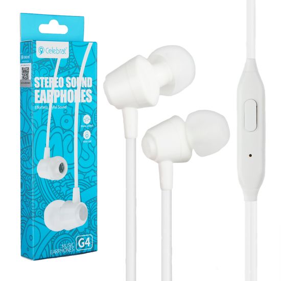 Наушники Celebrat G4 белые