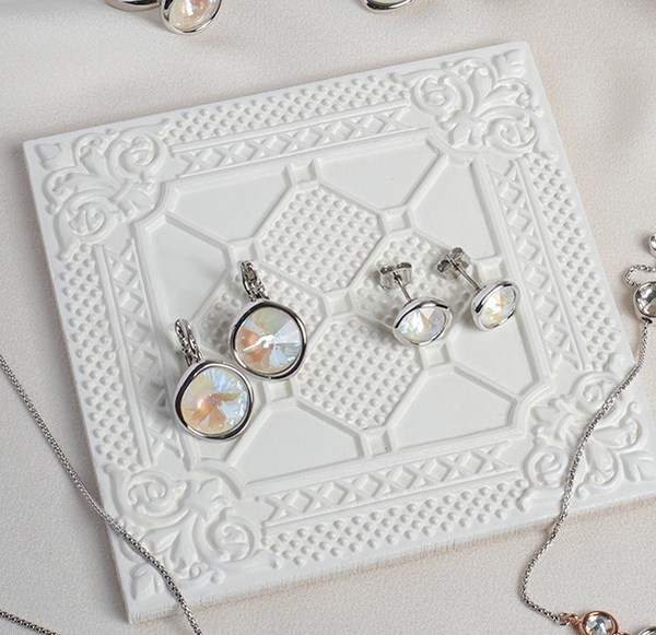 Серьги Fiore Luna Light White Delite 2 A1902.1 BW/S