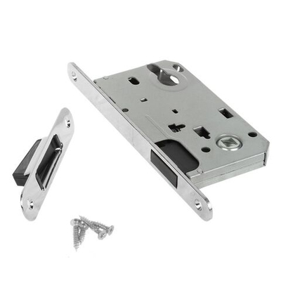 Замок врезной врезной, Apecs, 5300-M-CR, магнит, без ручек и сердцевины, хром