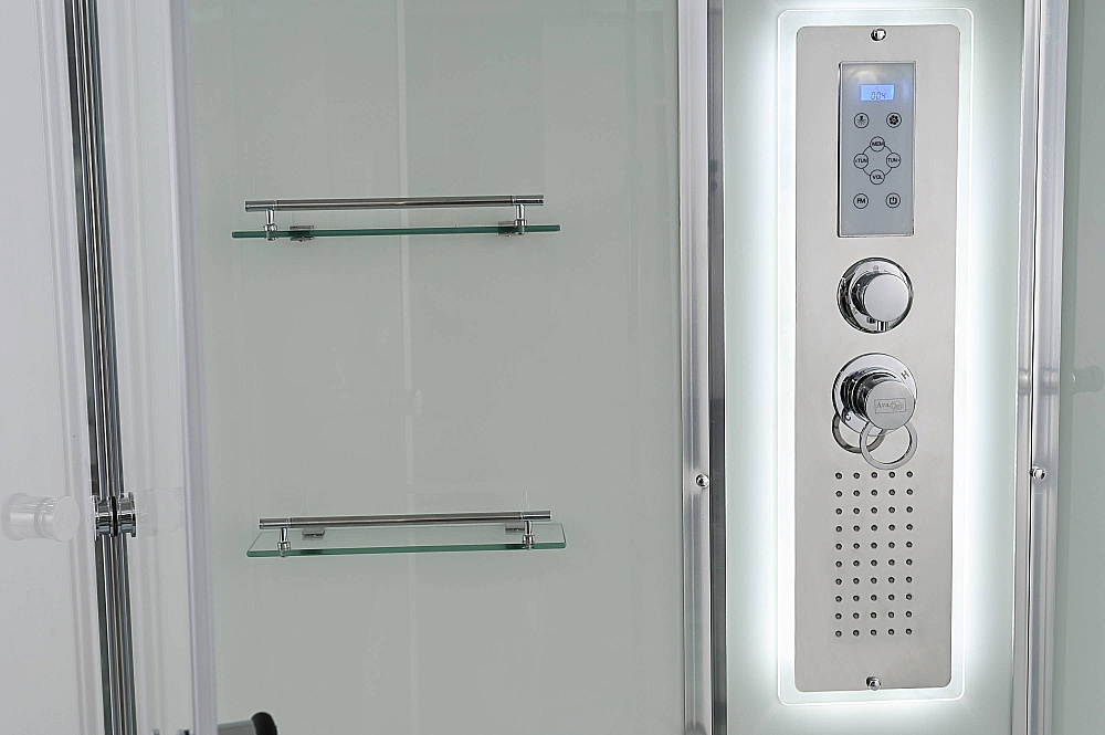 Душевая кабина AvaCan V Серия V5017LED 170х90 с гидромассажем, с подсветкой