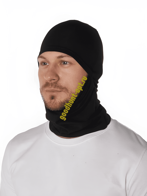 Тактическая Балаклава ХБ подшлемник Черный