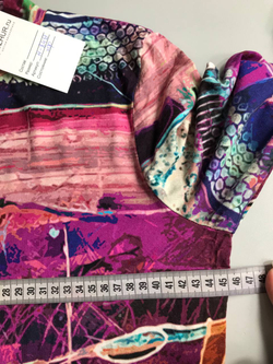 Водолазка НЕЖКА из вискозы и лайкры, пестрая, но при этом повседневная 50 размер