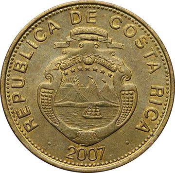 100 колонов 2007 Коста-Рика