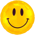 Шар Фольгированный Смайл желтый (Желтый)