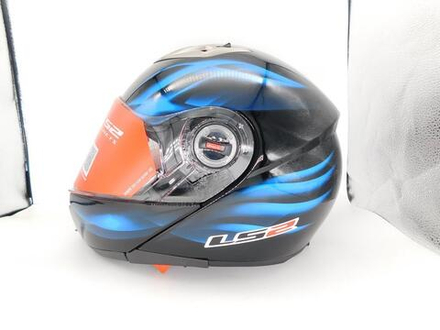 Шлем модуляр LS2 FF370 Чёрн-синий XL