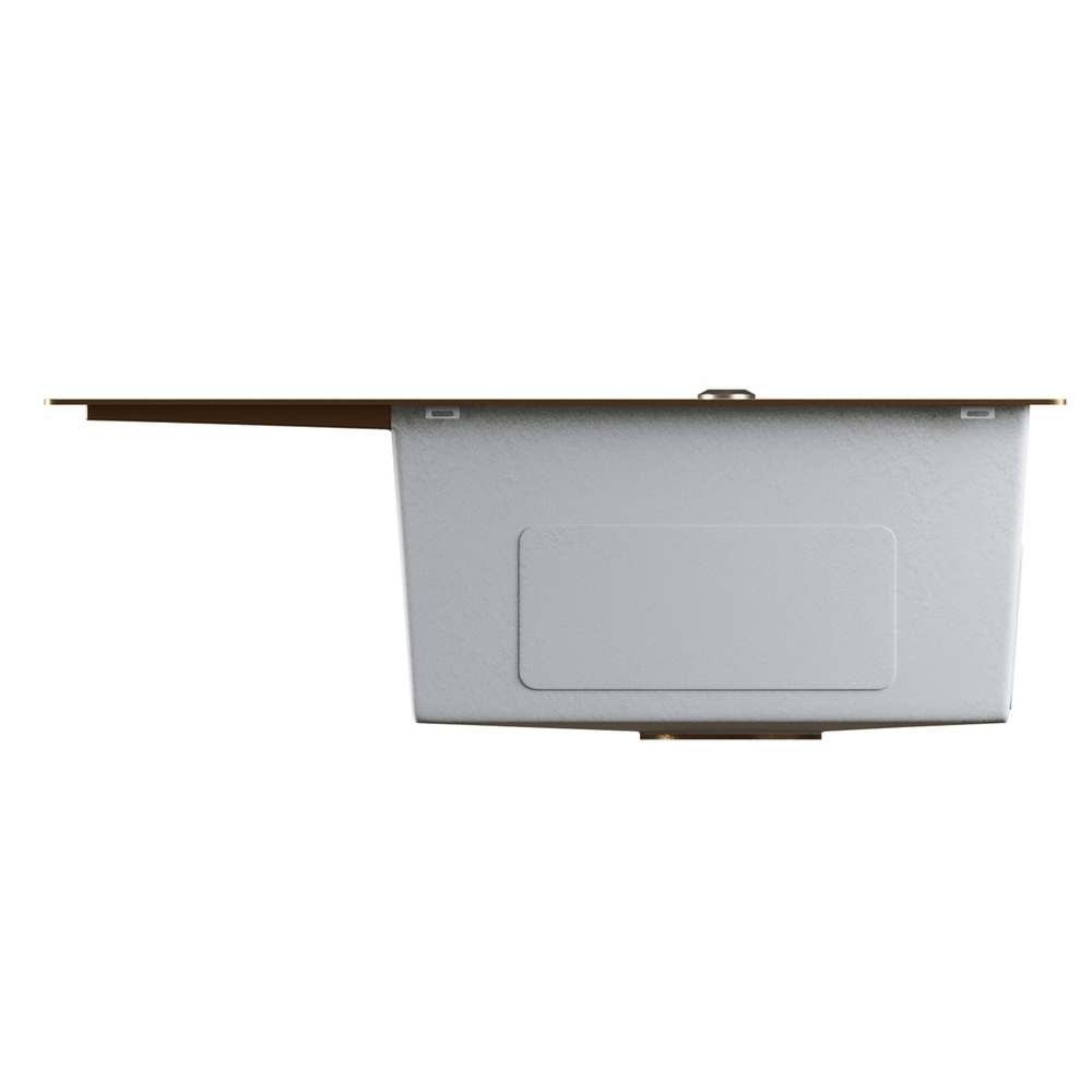 Мойка настол.монтаж 60х50 (3,0) прав. вып 3 1/2  MIXLINE PRO 20см с сифоном (бронза)