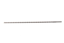 Бур по бетону, двойная спираль, Cobalt W-tip, 14x600 мм, SDS PLUS// Denzel