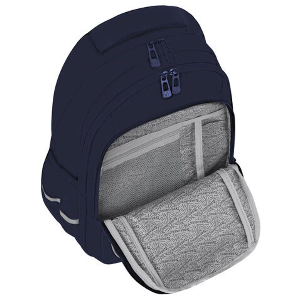 Рюкзак BRAUBERG INTENT, 2 отделения, 4 кармана, "Navy blue", 39х27х14 см, 273113