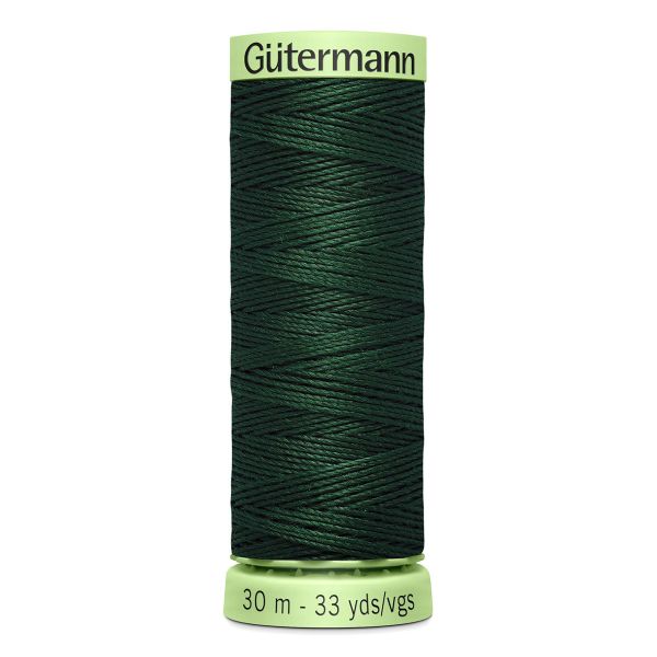 Нитки отделочные Gutermann Top Stitch 30 (30 метров), 5 кат. | 472 т.бутылочный