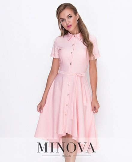 Платье 8572-1-пудра Minova Фото 2