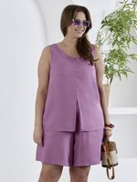 Блуза (топ) Камео-6 Виотекс ЛИЛОВЫЙ