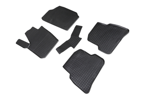 Резиновые коврики Сетка для Seat Ibiza 2012-н.в., Seintex.87230