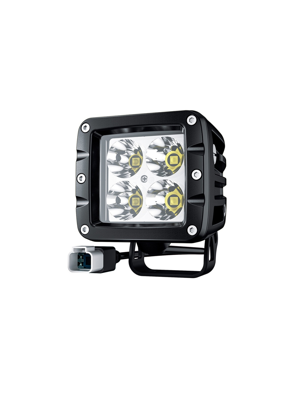 Светодиодные фары дальнего света AURORA 76x76 мм 40W LED