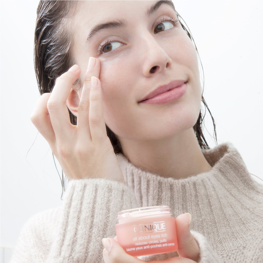 Clinique All About Eyes Rich - увлажняющий крем для глаз против отеков и темных кругов /   30  ml  / GTIN 020714302573
