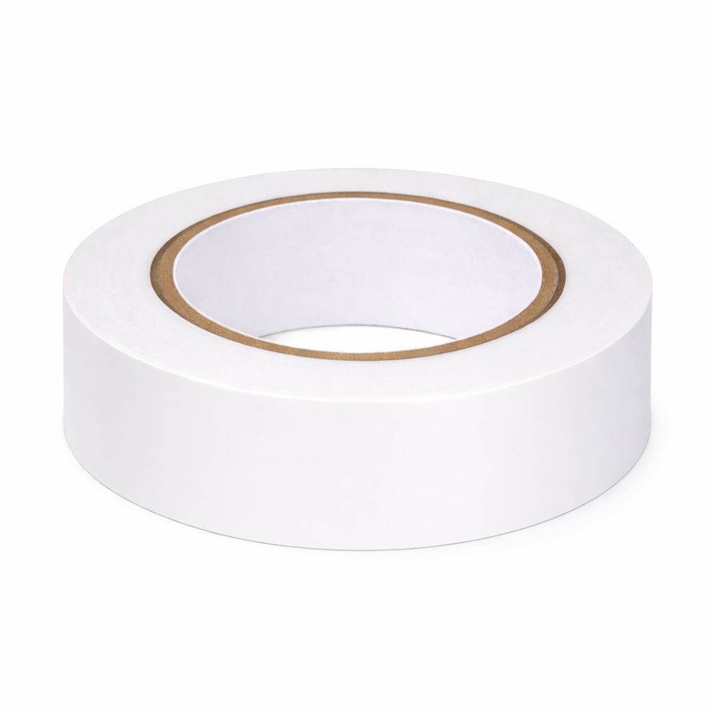 Лента изоляционная профессиональная ПВХ 19x0,18 20м, белая