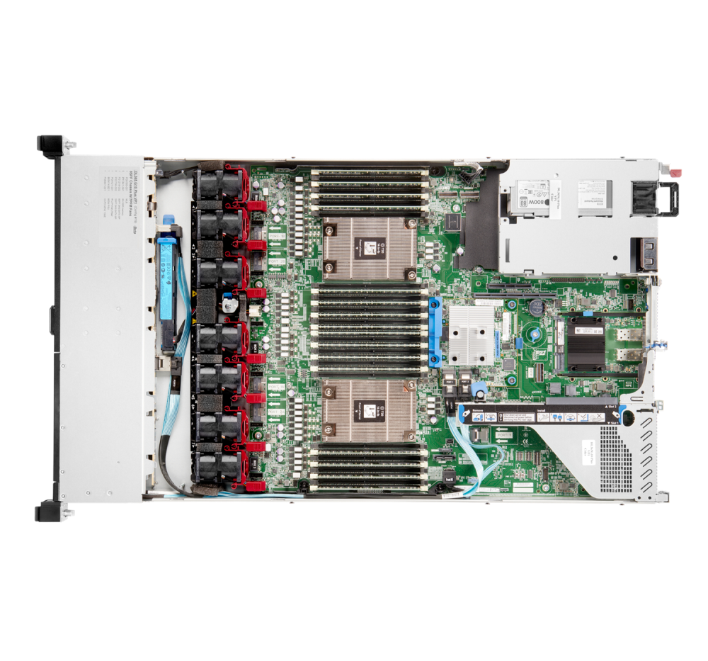 Стоечный сервер - HP Enterprise ProLiant DL365  Gen10 Plus, 1U, 8x 2.5“, 1x EPYC[7262] 8 Cores, 32Gb, P39366-B21
