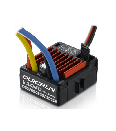 Коллекторный регулятор Hobbywing QUICRUN-WP-1060-BRUSHED-SBE-T-PLUG (60A-360A, 1/10)