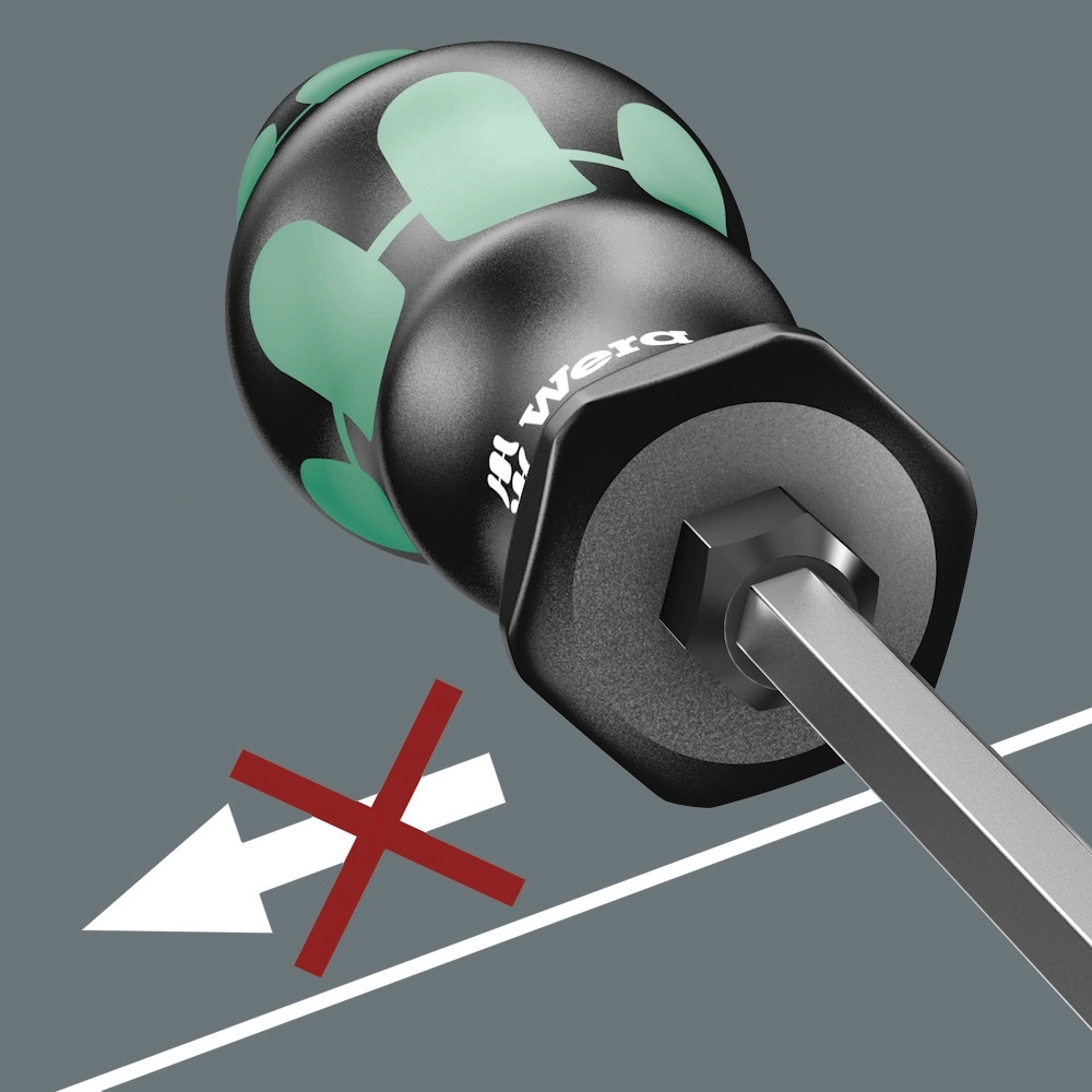 Отвёртка крестовая Wera Kraftform Plus 350 SK PH2x100 мм 05008752001