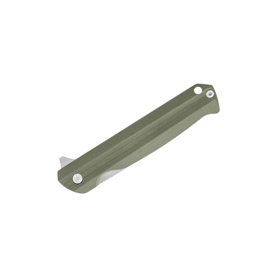 Складной нож BUCK 0251GRS Langford c клинком из стали 7Cr17MoV, рукоять G10