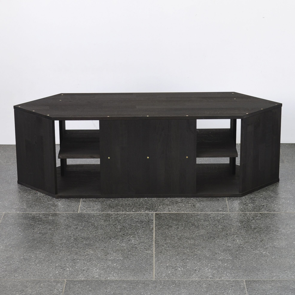 Тумба ТВ Эдгар угловая из дуба