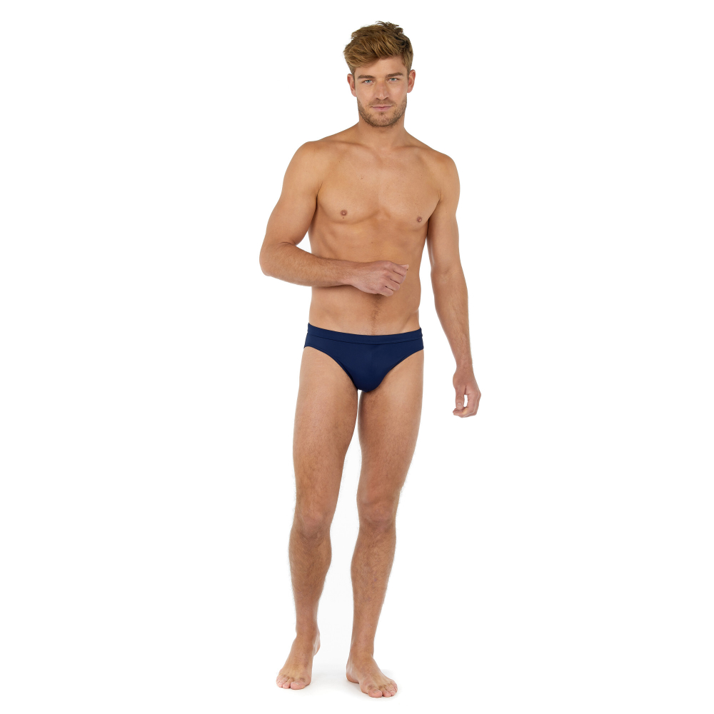 Мужские плавки темно-синие HOM SEA LIFE Swim Mini Briefs 402534_4000RA