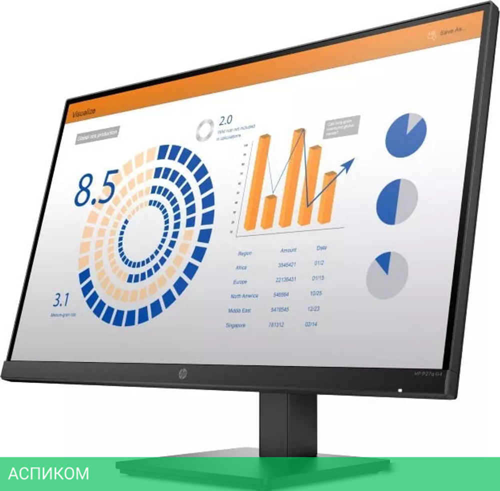 Монитор HP P27q G4