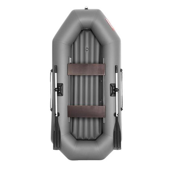 Лодка Тонар Шкипер А260 (надувное дно) (серый)