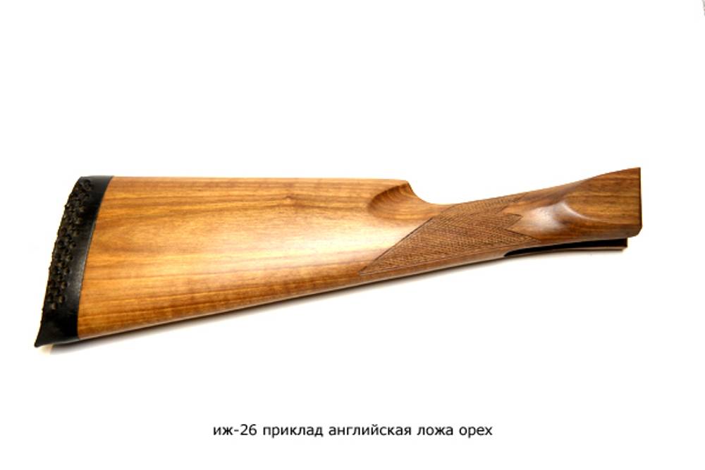 иж-26 приклад английская ложа орех