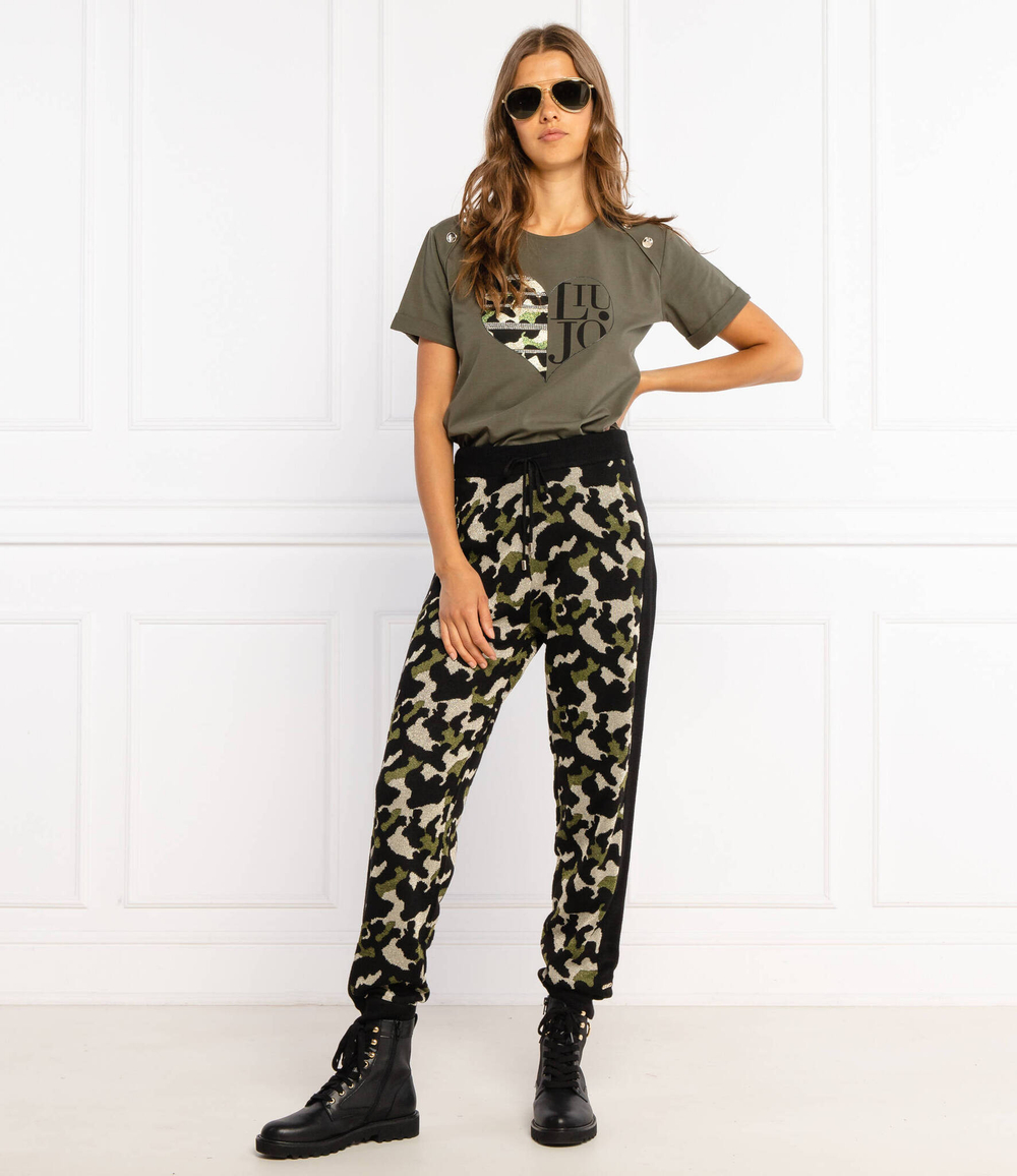 Спортивные штаны Liu Jo Sport - хаки(TF1201 MA59L)