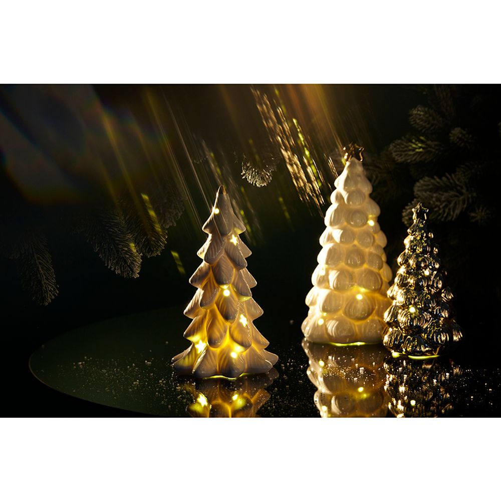 Декор новогодний с подсветкой Festive glow из коллекции New Year Essential, 24 см