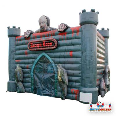 Надувная конструкция страха «Башня ужаса», 10×8×4 м