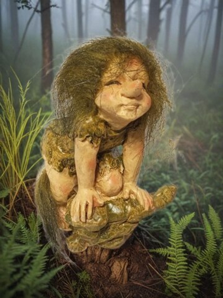 Статуэтка норвежский тролль