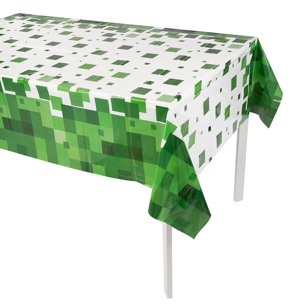 Купить одноразовую скатерть в стиле Пиксели недорого
